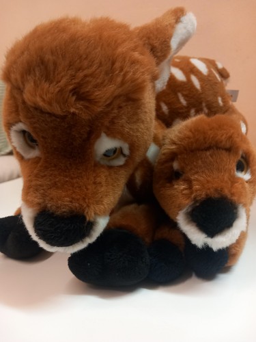 Capriolo peluche per bimbi - capriolo,