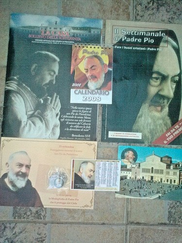 Stock oggetti san pio da - 6,