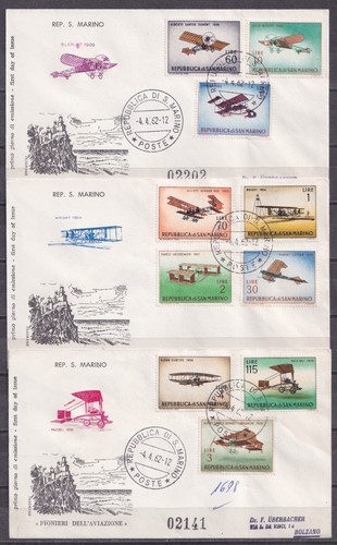 San marino 1962 pionieri - san,