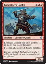 MTG GOBLIN WARCHIEF EXC - CONDOTTIERO GOBLIN - DOM - MAGIC
