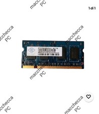 MEMORY RAM SODIMM NANYA NT1GT64UH8D0FN-3C 1GB PC2-5300S 667MHz