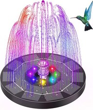 Pompa solare gioco acqua led
