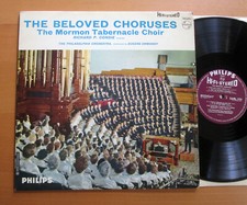 SABL 154 ED1 The Beloved Choruses Mormon Tabernacle Ormandy Philips HI-FI STEREO