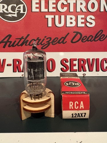 Tubo rca 12ax7 - tubo, nero
