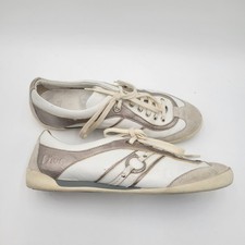 Dior Logo Leather and Suede