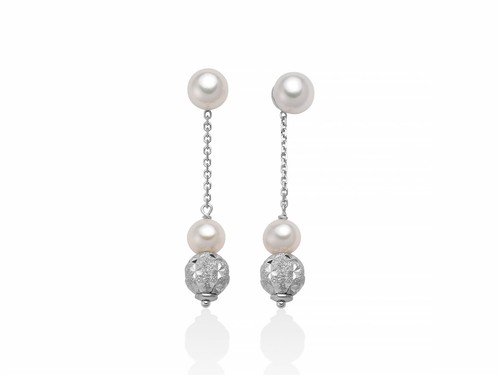 Orecchini miluna donna oro - orecchini,
