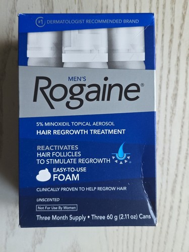 Rogaine mens regrowth foam - rogaine,
