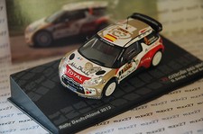 Auto Rallye Citroen DS3 WRC Rallye Germania 2013 D.Sordo 1/43 IXO ALTAYA