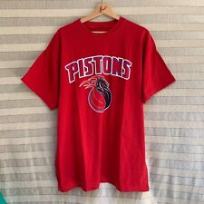 RARISSIMA T-SHIRT DETROIT PISTONS NFL USA FOOTBALL AMERICANO TAGLIA XL ORIGINAL 