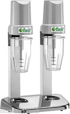 Frullatore frappe' 2 bicchieri in policarbonato professionale bar chiosco lexan