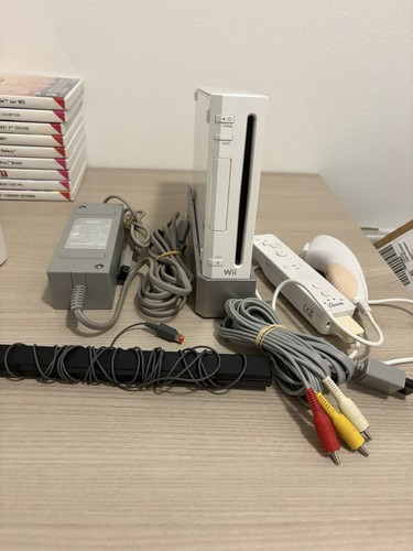 Nintendo wii bianca completa - bianca,