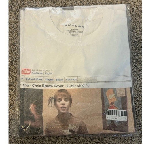 Shirt justin bieber youtube - justin,