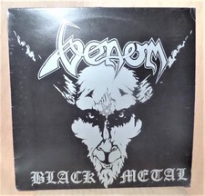 VENOM BLACK METAL LP  Neat 1005 Italy - 2 error issue w/ Bloodlust  Ex/VG
