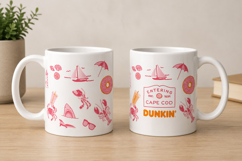 Tazza dunkin donuts cape cod - donuts,
