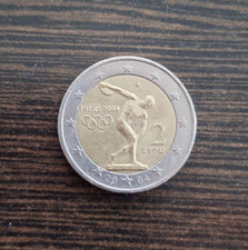 Moneta euro grecia atene - moneta,