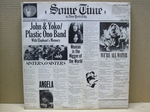John yoko plastic ono - plastic, band
