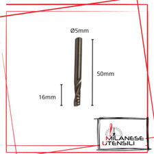 Fresa elicoidale Ø5x16x50 Z1F
