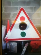 SEMAFORO CARTELLO STRADALE  VINTAGE ARREDO INDUSTRIALE MODERNARIATO