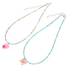  Collana di perline arcobaleno