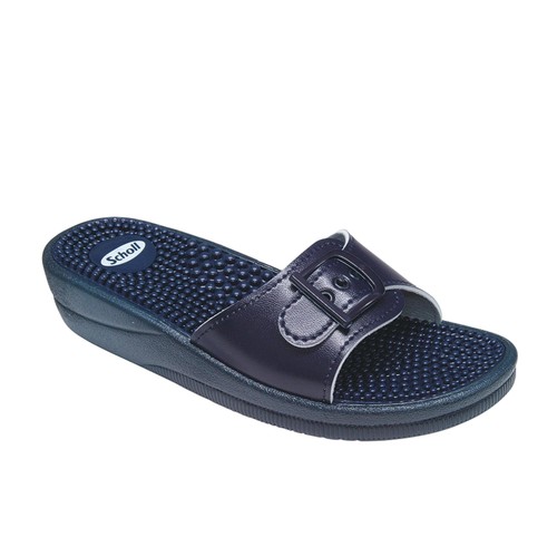 Scholl new massage navy blue - scholl,