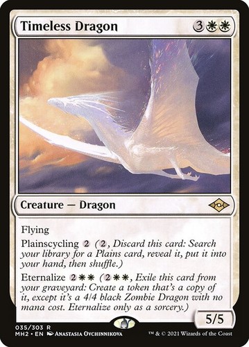 Mtg timeless dragon - timeless,