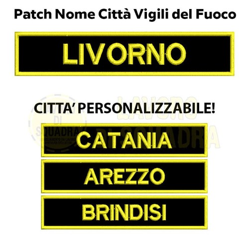 Patch toppa città vigili - patch, del