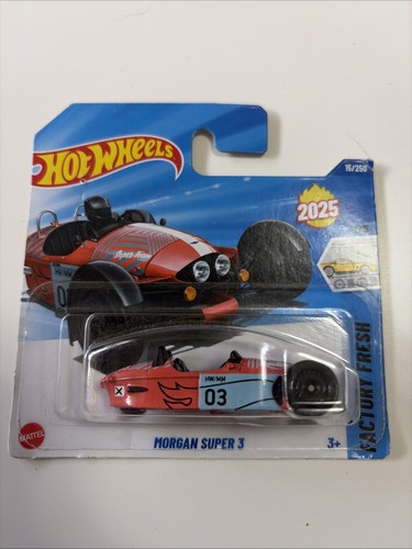 Hot wheels morgan super tre - morgan, 3