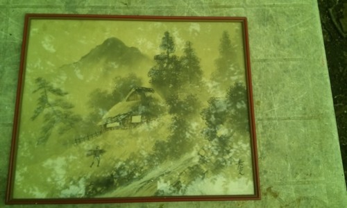 Quadro vintage cinese - quadro,