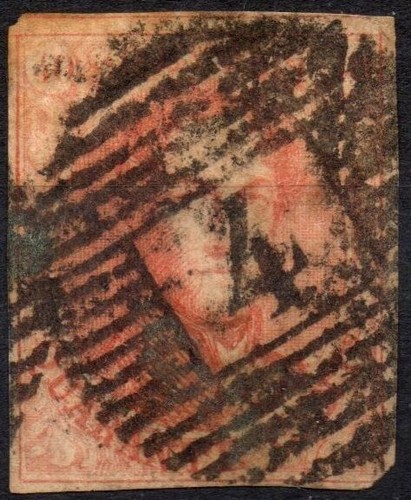 Belgio 1861 usato - -12-, c