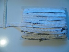 FRANGIA VISCOSA 20 MT BIANCO ALT 2 CM ARTICOLO FONDO MAGAZZINO TAPPEZZIERE