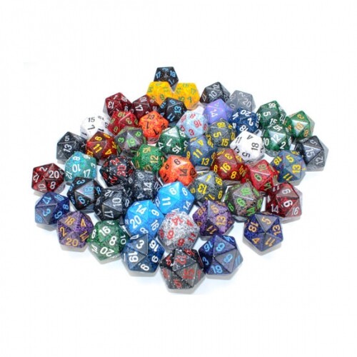 Set dadi speckled cubo - set,