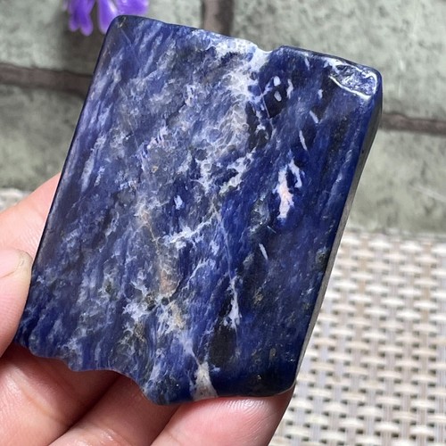Rocce pietra blu sodalite - blu,