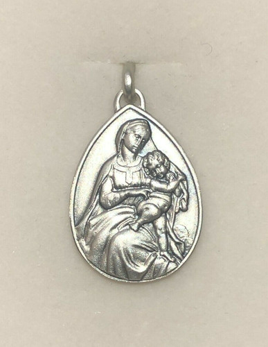 Madonna foligno medaglia in - di,