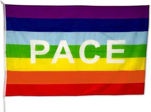 Bandiera pace 100x70 - pace, cm