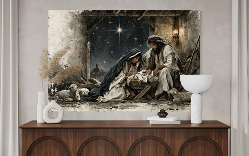 Quadro tela sacra - su,
