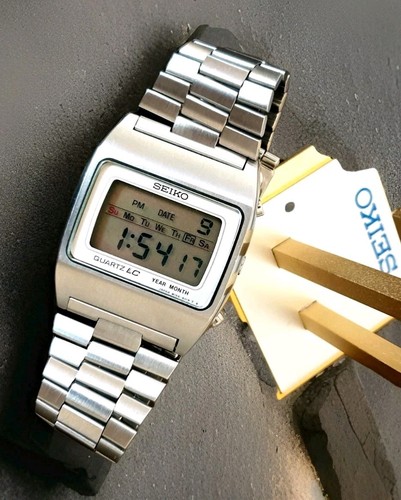 Vintage 1975 quarzo seiko lcd - seiko,