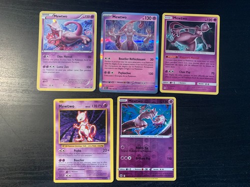 Lot cartes pokémon mewtwo - cartes,