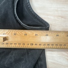 FILA gilet denim nero vintage