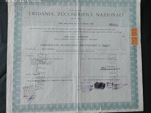 Genova 1968 eridania - 1968,