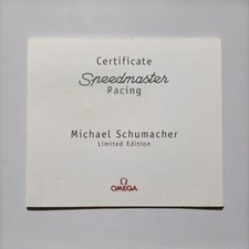 Omega Speedmaster Racing Instructions Booklet, Libretto Istruz. Vintage - Used