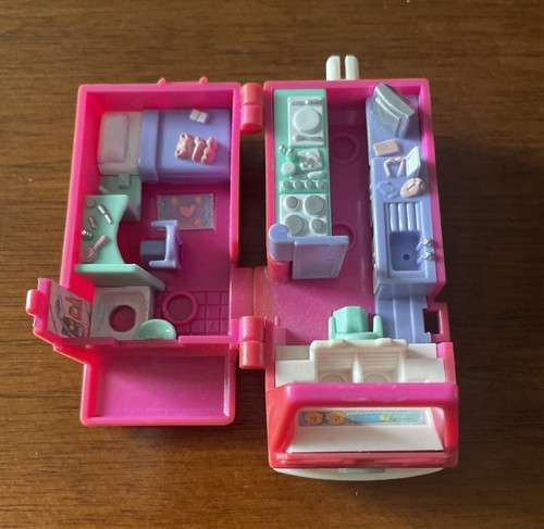 Vintage 1994 polly pocket rosa - polly,