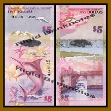 Bermuda 5 Dollars, 2009 P-58