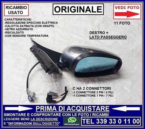 Specchietto destro - destro, dx