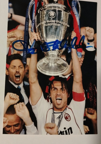Autografo paolo maldini foto - autografo,