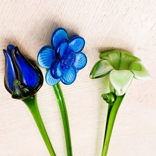 Fiore vetro artistico - vetro,
