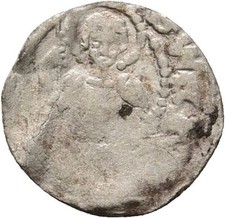 Boemia Kuttenberg Venceslao Parvus argento 0,4 g moneta originale #FAD335