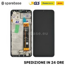 DISPLAY FULL SIZE SAMSUNG GALAXY SM A23 A236 5G SCHERMO FRAME LCD NERO