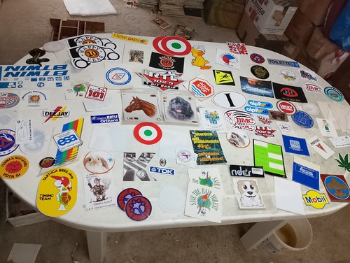 Adesivi stickers anni - stickers, 80