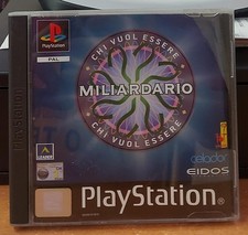CHI VUOL ESSERE MILIARDARIO PS1 EDIZIONE ITALIANA COMPLETO CONSEGNA 24/48H BRT
