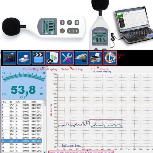 Tester pressione sonora - tester,